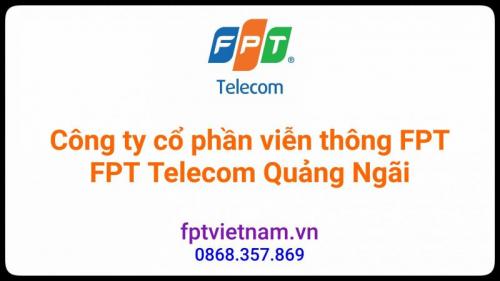 Lắp Đặt Mạng Wifi FPT Tại Quảng Ngãi