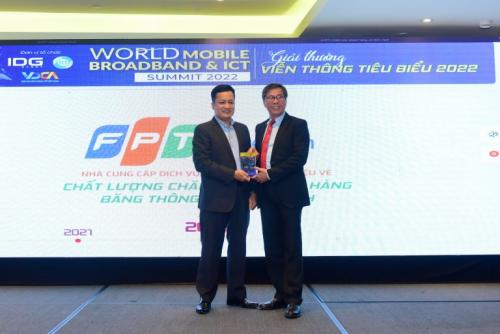 FPT Telecom được đánh giá là nhà mạng có chất lượng dịch vụ tiêu biểu 2022